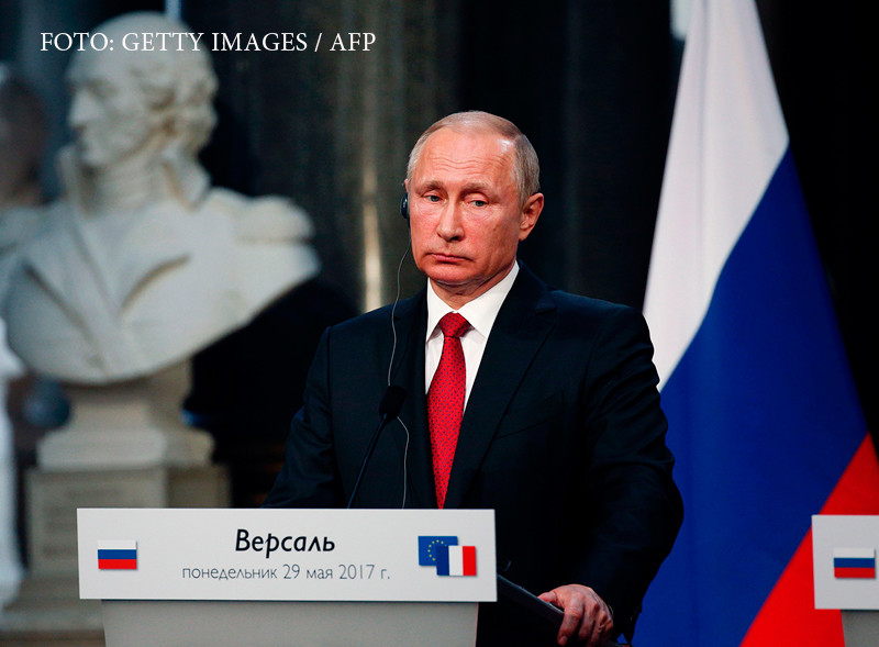 Vladimir Putin in Franta