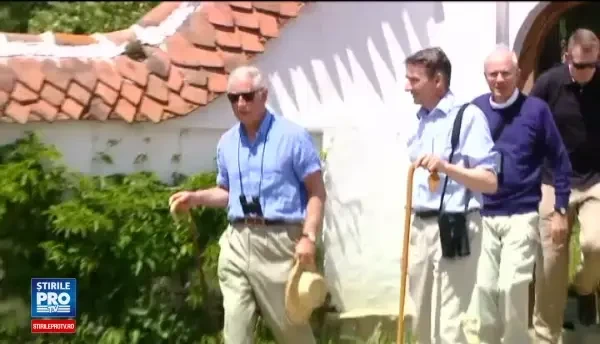 Printul Charles se bucura in tihna de frumusetile Romaniei. O parte din sufletul meu este intotdeauna aici