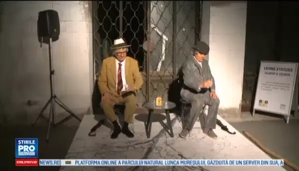 Festivalul International de Statui Vivante, la saptea editie, in Capitala. Spectacolul pus in scena pe Calea Victoriei
