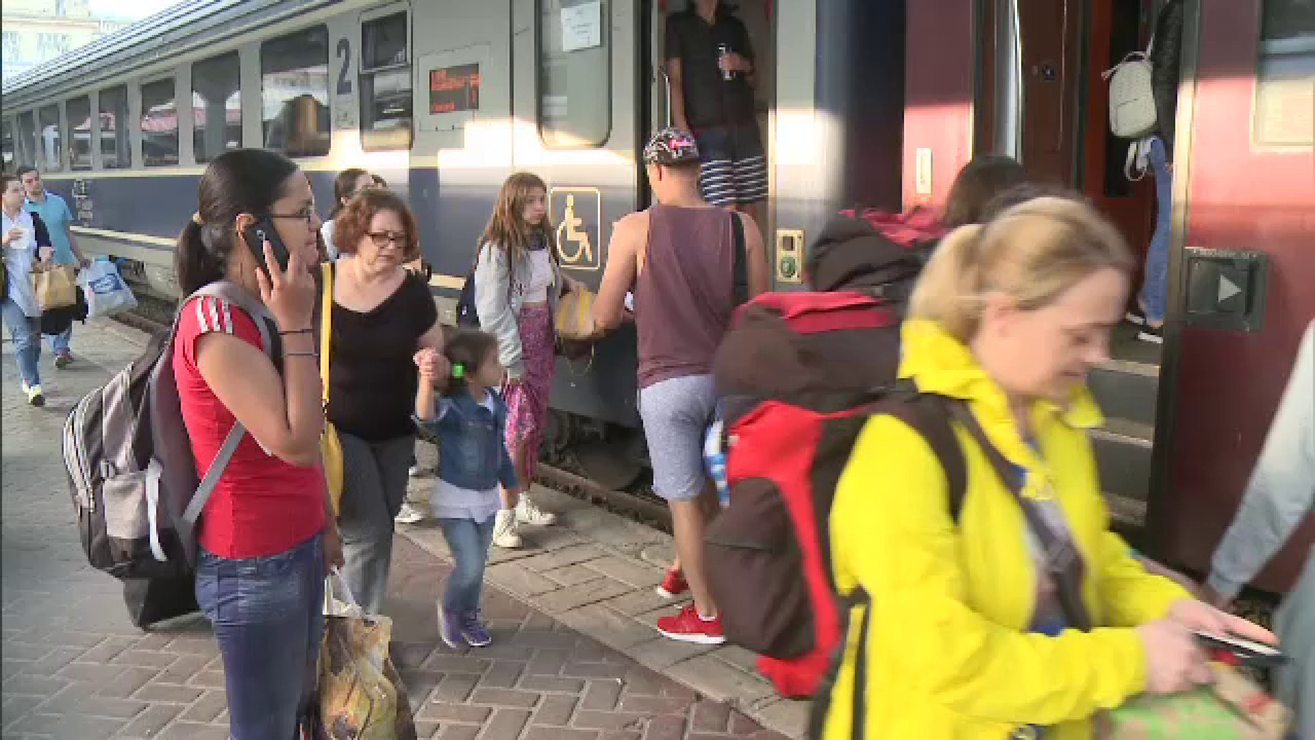 CFR a vandut cu peste 8000 de bilete mai mult de 1 Iunie. Aglomeratie in Gara de Nord din Capitala inca de dimineata