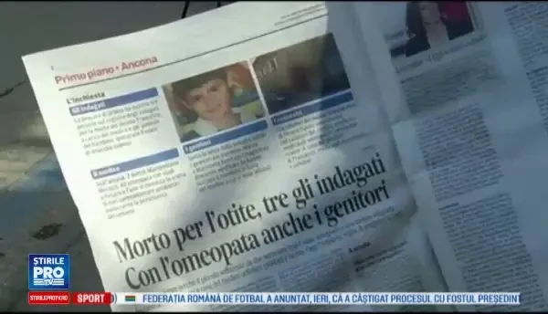 Ancheta in Italia, dupa ce un copil de 7 ani tratat de homeopat a murit de encefalita. Ce risca parintii