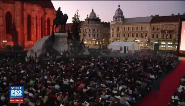 TIFF 2017. 3000 de oameni au participat la deschidere. Mesajul unui turist american, care vine de 5 ani la festival