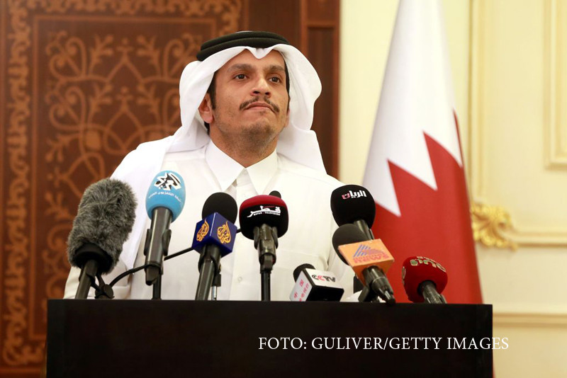 Jassim Al-Thani , ministrul de externe din Qatar