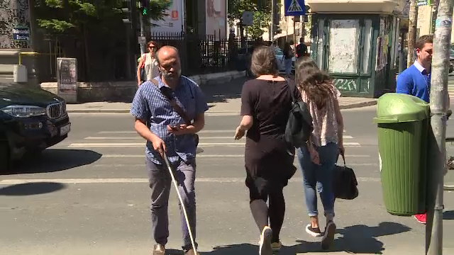 Nevazatorii din Capitala si-au facut singuri un sistem care ii ajuta sa se orienteze in aglomeratie. Cum functioneaza