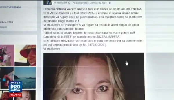 Romanca ucisa la Madrid de sotul spaniol. Familia, in stare de soc: Ea era mai vulcanica. El este de nota 10