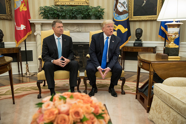 Donald Trump - Klaus Iohannis - 3