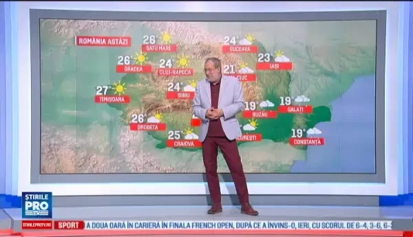 Sambata iese soarele in toata tara, iar duminica revin ploile si vantul. Prognoza meteo pentru weekend