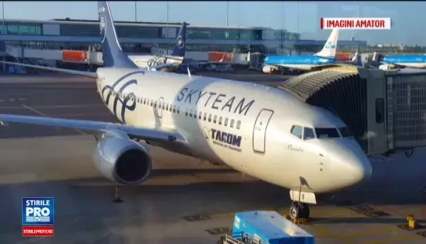 Cum s-a petrecut incidentul cu avionul Tarom la Amsterdam. Marturia unei pasagere: Zdruncinatura, apoi un zgomot puternic