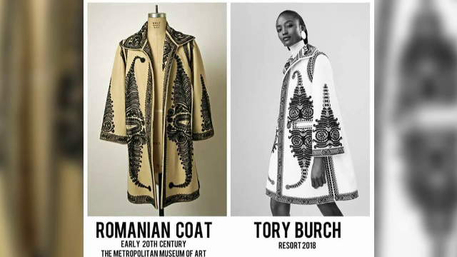 Celebra creatoare de moda Tory Burch, acuzata ca a luat cu "copy-paste" o haina traditionala romaneasca in noua sa colectie