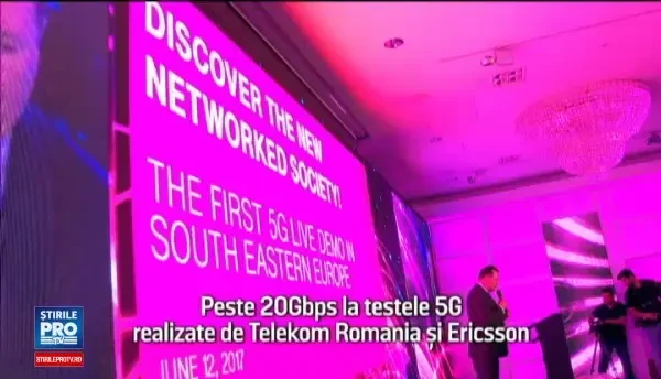 (P) Teste 5G realizate de Telekom Romania si Ericsson la noi in tara. Viteza a fost de peste 20GB/secunda