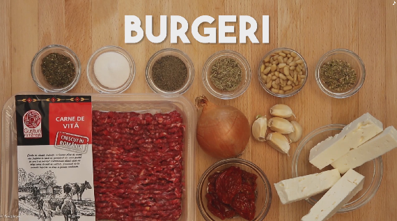 Burgeri. Reteta