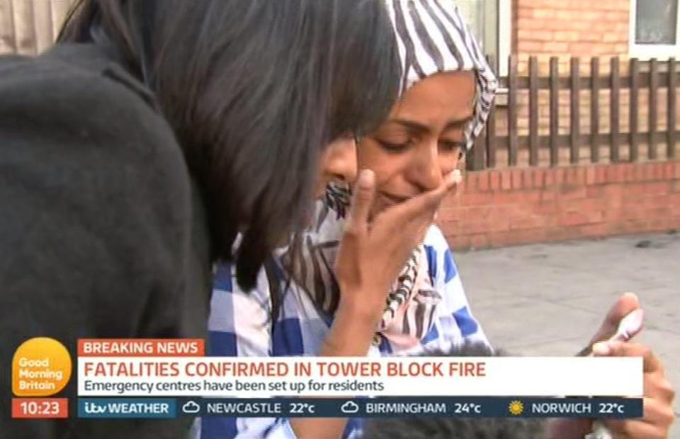 Mesajul transmis pe Snapchat de o mama prinsa de incendiul din Londra. Ce le-a transmis celor doua fetite. VIDEO