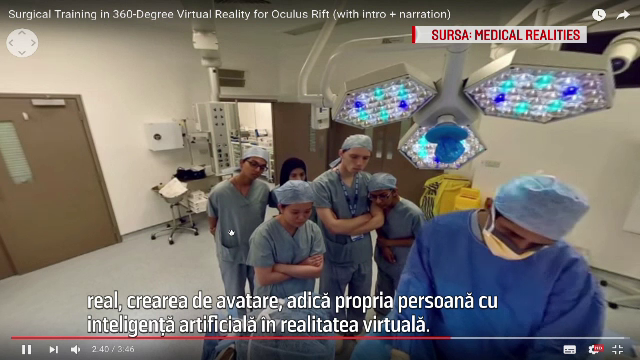 iLikeIT. Un medic oncolog britanic isi filmeaza in 360 de grade operatiile si le posteaza pe internet