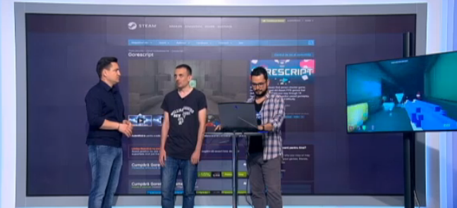 iLikeIT. George Buhnici a testat Gorescript, un joc "first person shooter", creat de un clujean