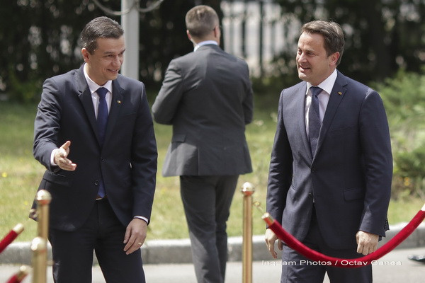 Xavier Bettel, Sorin Grindeanu