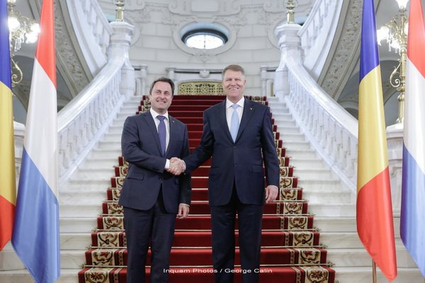Xavier Bettel, Klaus Iohannis
