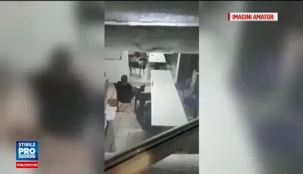 Boureanu, filmat cantand Katyusha in sectia de politie, dupa scandalul din trafic. Ipostaza bizara in care a fost surprins