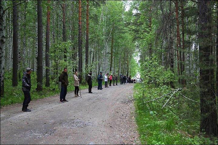 Dima Peskov, salvat din padure
