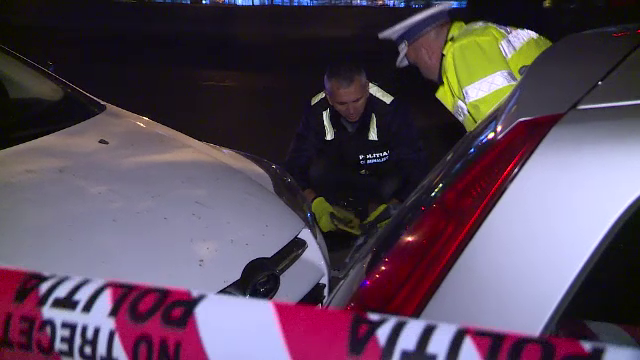 Incident grav pe Soseaua Colentina din Bucuresti. S-a impiedicat de o bordura si a fost lovit de o masina