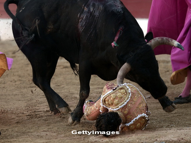 O greseala s-a dovedit fatala pentru un matador spaniol