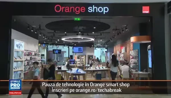 (P) Pauza de tehnologie in Orange smart shop