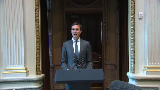 Primul discurs public al ginerelui presedintelui Trump. Mesajul lui Jared Kushner