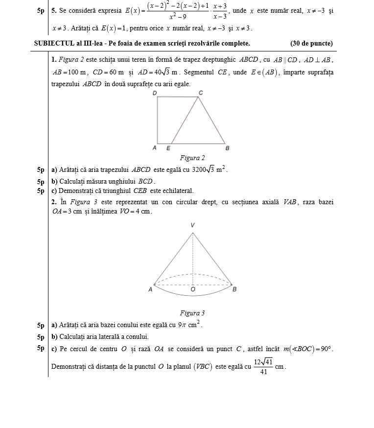 model matematica