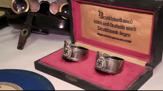 Obiecte naziste, descoperite intr-o incapere secreta a unui colectionar din Argentina. Hitler s-ar fi refugiat aici