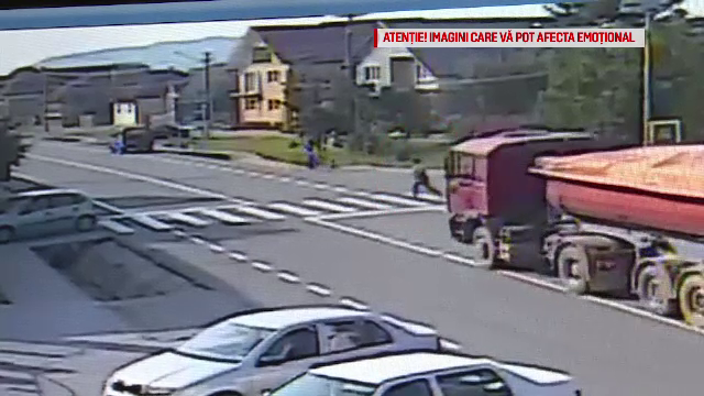 Sfarsit tragic pentru o femeie din Bistrita Nasaud, care a fost izbita de un camion in timp ce se afla pe trecerea de pietoni