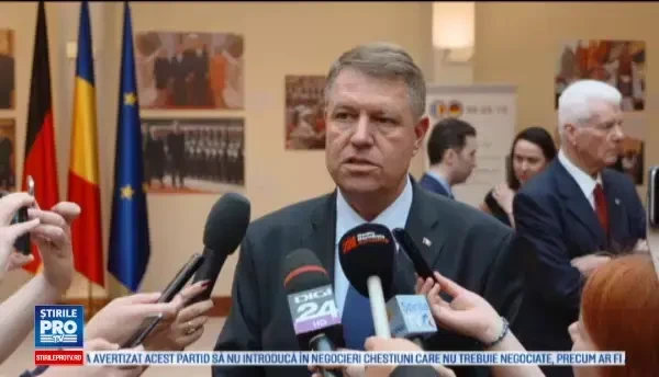 Klaus Iohannis: Atrag atentia PSD sa nu introduca in negocieri chestiuni precum vreun fel de autonomie pe criterii etnice
