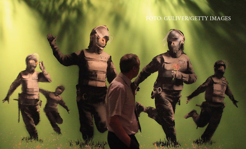 Identitatea lui Banksy ar fi fost dezvaluita din greseala. Vedeta care se ascunde sub acest pseudonim