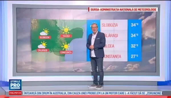 Canicula cuprinde toata tara. Atmosfera devine sufocanta si disconfortul termic va fi accentuat in urmatoarele zile
