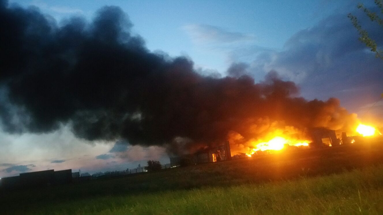 incendiu hale Balotesti