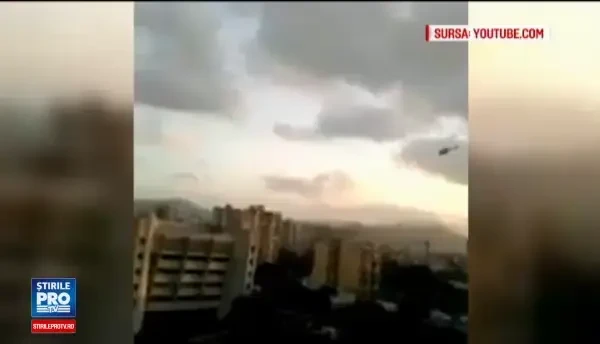 Un elicopter a atacat cu grenade Curtea Suprema a Venezuelei. Presedintele Maduro denunta un atac terorist la Caracas
