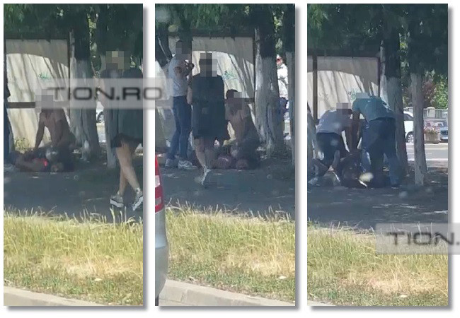 Un om al strazii care a agresat sexual o tanara a fost retinut de politisti in civil. Tot incidentul a fost filmat