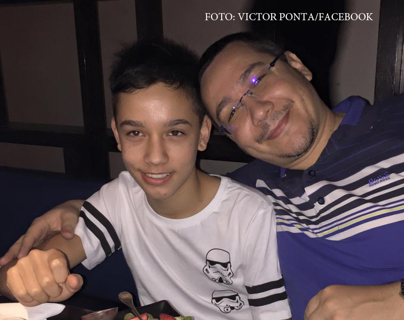 Fiul lui Victor Ponta, transportat la spital. Ar fi suferit un edem cerebral la un meci de rugby