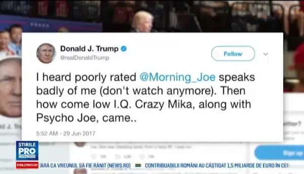 Donald Trump continua rafuiala cu presa. Ce i-a transmis unei jurnaliste care ar fi facut