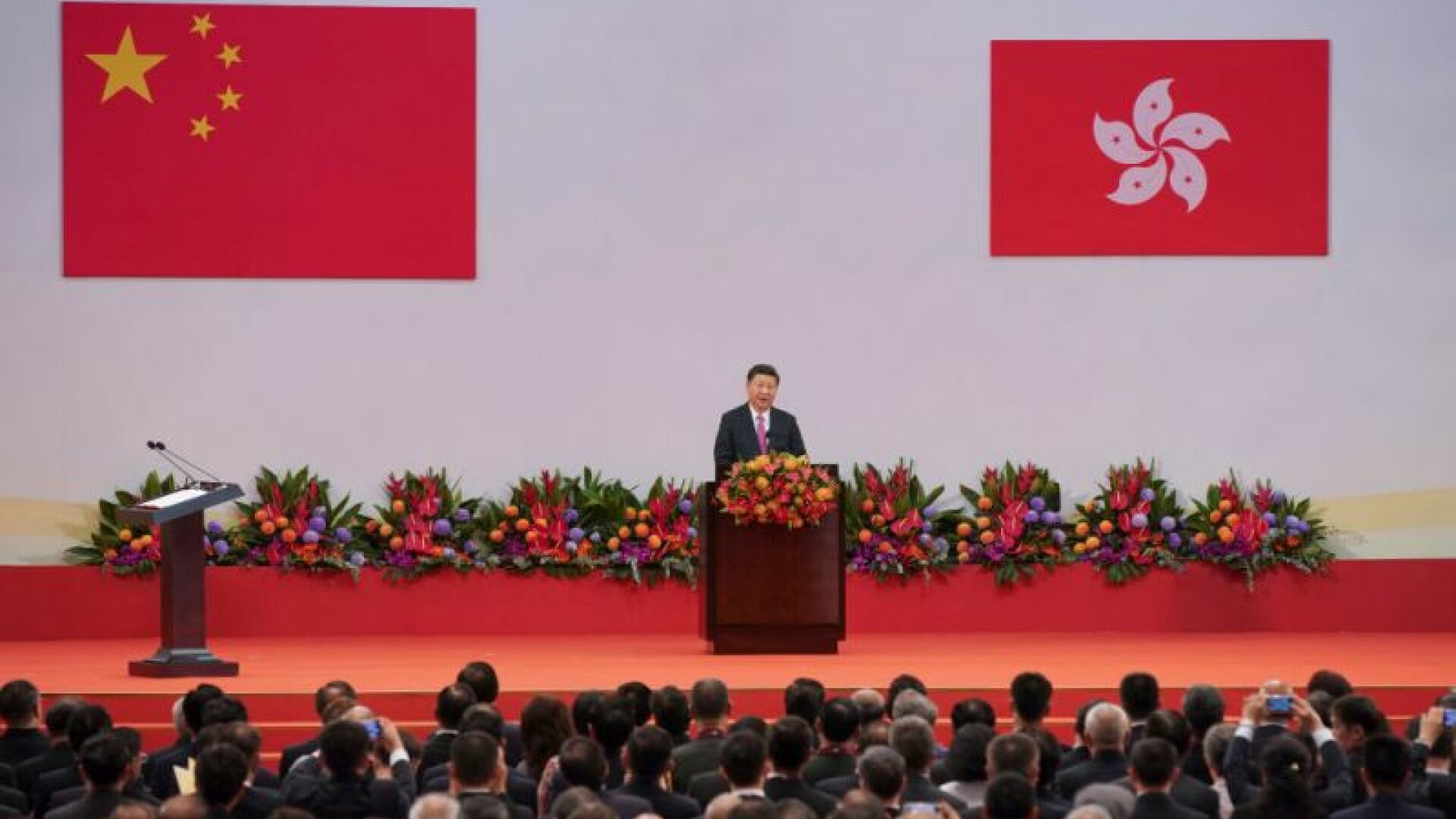 Presedintele Chinei, vizita in Hong Kong: "Orice provocare la adresa stabilitatii chineze este inacceptabila"