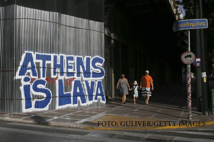 Temperaturi extreme in Grecia si Bulgaria, unde canicula a ucis 5 oameni. Furtuni si ploi, in schimb, in centrul Europei