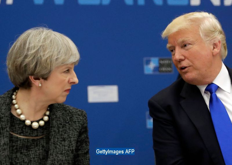 Vestea ca Trump va face o vizita de stat in Marea Britanie a starnit furia protestatarilor: "Sa-l oprim pe Trump"