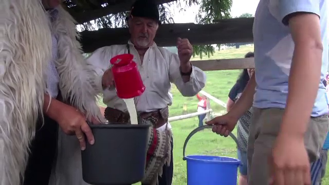 Masuratul laptelui, sarbatoarea cand ciobanii negociaza cu proprietarii de oi, a devenit o adevarata atractie turistica