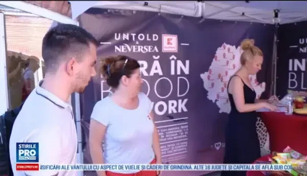 150 de persoane au donat sange la Timisoara si au primit un bilet gratis la Neversea sau Untold. Este un gest nobil