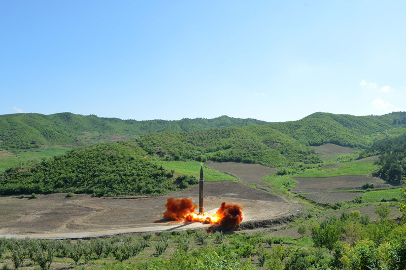 lansare ICBM coreea de nord - 27