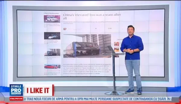 iLikeIT. Marile pacaleli din tehnologie. Autobuzul suspendat din China si laptopul cu 2 ecrane pentru Windows si Andro