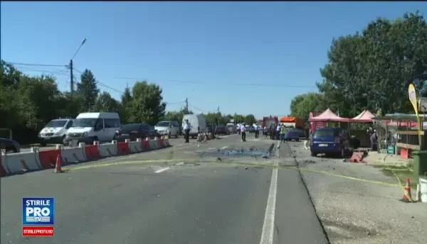 Un mort si 4 raniti dupa ce unui sofer de 70 de ani i s-a facut rau la volan, pe DN1. Doi copii se afla printre raniti