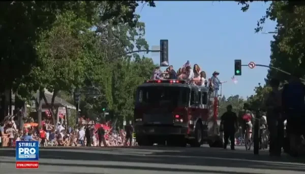 Ziua SUA, sarbatorita de americanii din Romania cu burgeri si melodii celebre