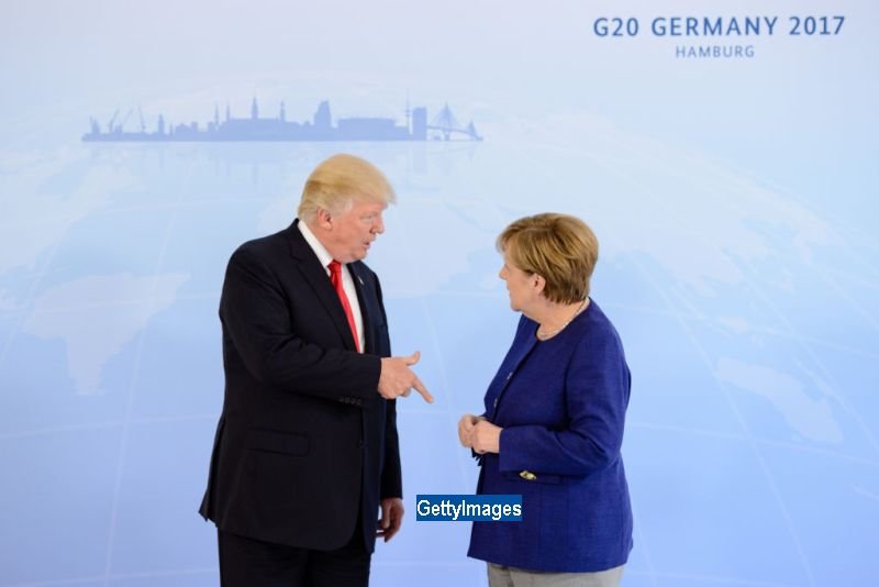Merkel si Trump
