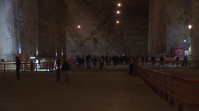 Salina Slanic Prahova, blocata in trecut din cauza lipsei de investitii. "Este o mina de aur, nu de sare, dar nu fac nimic"