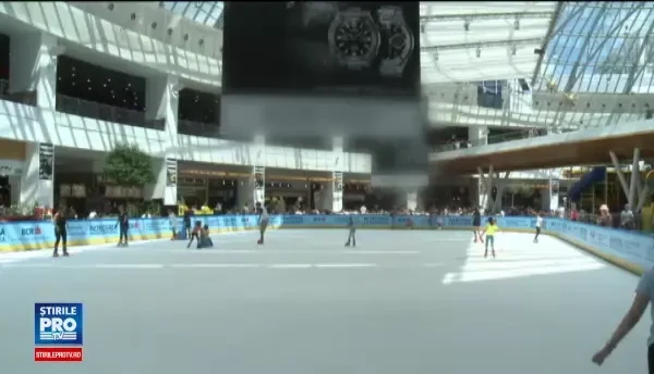 Inghetata cu gust de coliva sau cu alcool pentru cei care au ales sa se racoreasca la patinoar sau in parc, in Bucuresti