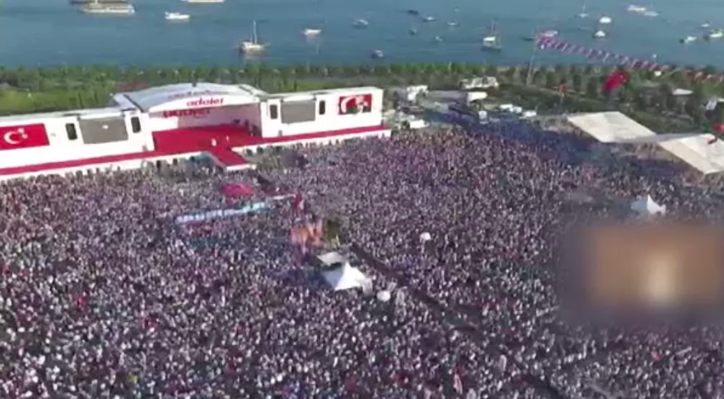 Protest urias cu sute de mii de oameni la Istanbul, impotriva presedintelui Recep Erdogan. VIDEO